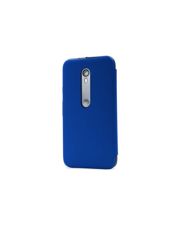 Moto G 3rd Gen  Flip Case - Blue
