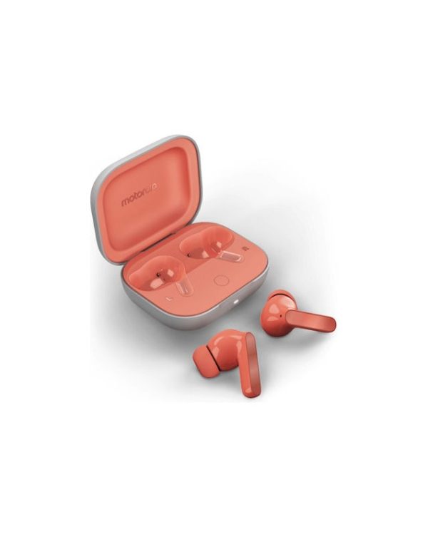 Motorola moto buds Coral Peach