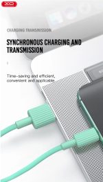 XO NB156 USB Καλώδιο Φόρτισης για Lightning Μαύρο - Image 4