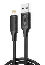 XO NB265 Μινιμαλιστικό Καλώδιο Lightning Μαύρο - Image 2