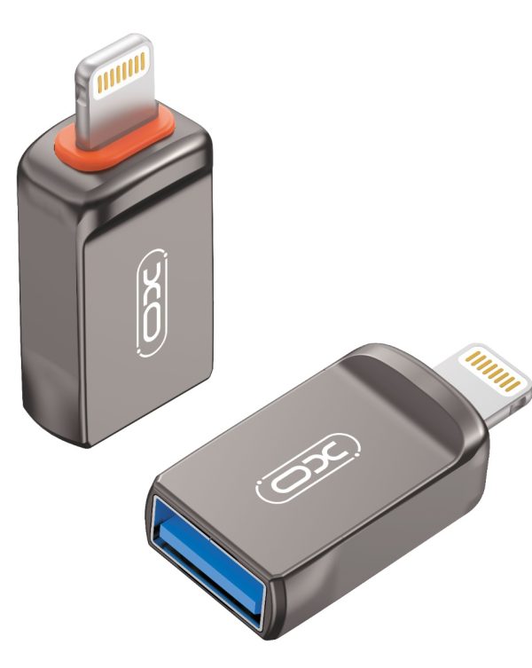 XO NB281A Αντάπτορας Lightning USB Κράμα Ψευδάργυρου