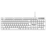 Meetion MT-K300 Standard USB Ενσύρματο Πληκτρολόγιο Λευκό - Image 2