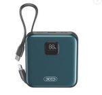XO PR235 22.5W multi port fast charging digital display power bank 10000mAh (Grey blue)