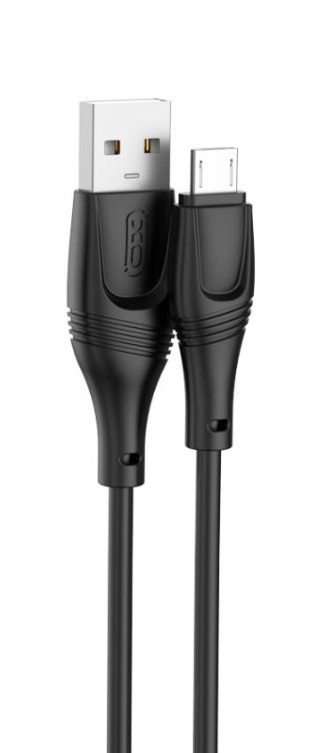 XO NB238 Καλώδιο Φόρτισης + Data Micro L=3M Zeus Series Μαύρο