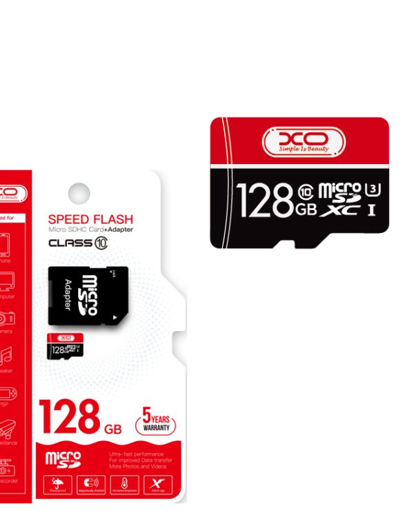 XO Κάρτα Μνήμης 128GB CL10 Micro SD