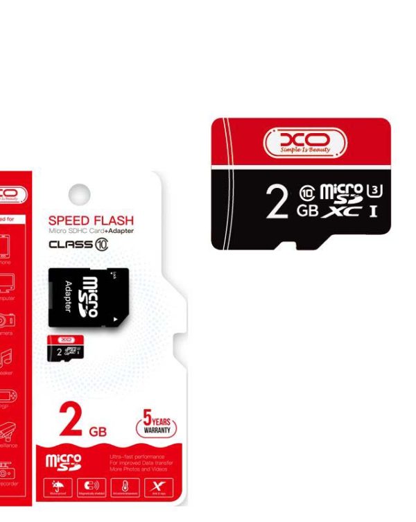 XO Κάρτα Μνήμης 2GB CL10 Micro SD