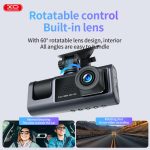 XO XJ03 Εμπρός και πίσω διπλή βιντεοκάμερα 1080 HD - Image 4