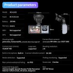 XO XJ03 Εμπρός και πίσω διπλή βιντεοκάμερα 1080 HD - Image 8
