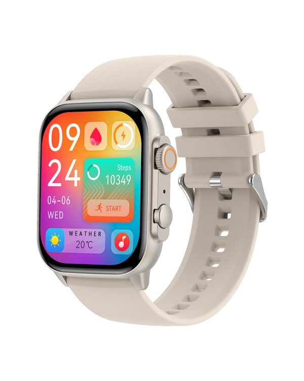 XO J9 Amoled Chu Bird Smart Sports Call Watch (Ασημί)
