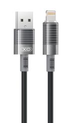 XO NB282 Καλώδιο Γρήγορης Φόρτισης 6A Lightning Μαύρο - Image 2