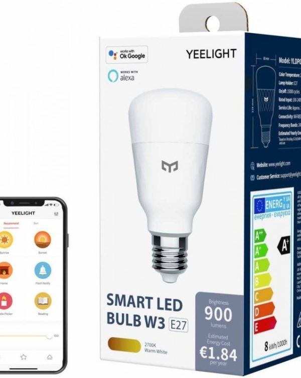 Yeelight YLDP007 LED Smart Bulb W3 White
